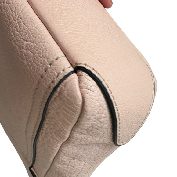 Coccinelle pink leather crossbody bag - Picture 8 of 14